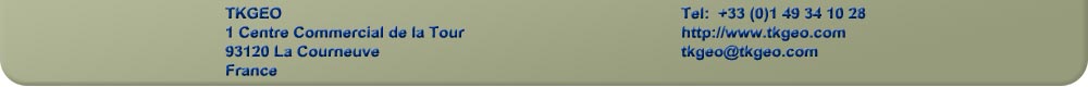 Coordonn&eacute;es TKGEO